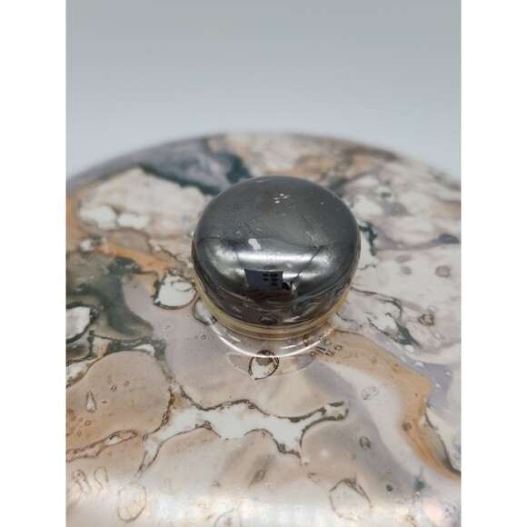 Steven Rhoades California Covered Dish Iridescent Swirled Pattern Vanity Dish - Picture 11 of 12